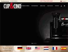 Tablet Screenshot of cupcino.com